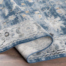 Molenveld Traditional Dark Blue Area Rug