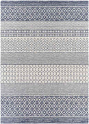 Aigle Global Denim Area Rug