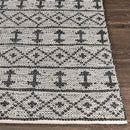 Peelkant Global Black Area Rug