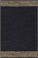 Poeldonk Rustic Black Area Rug