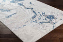 Riel Modern Dark Blue Area Rug