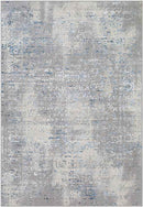 Riethoven Modern Dark Blue Area Rug