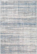 Rijen Modern Dark Blue Area Rug