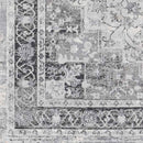 Lester Traditional Charcoal Area Rug