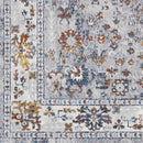 Letona Traditional Light Gray Area Rug
