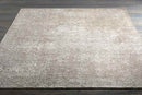 Roond Modern Medium Gray Area Rug