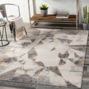 Straten Modern Beige Area Rug