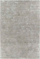 Tuuthees Modern Medium Gray Area Rug