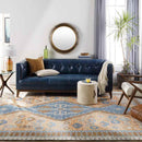 Veghel Traditional Terracotta Area Rug