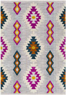 Venbergen Rustic Bright Pink Area Rug