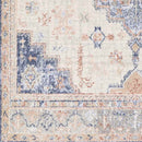 Tadcaster Traditional Bright Blue Area Rug