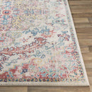 Gimel Traditional Bright Red Area Rug