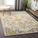 Woud Traditional Cream Area Rug
