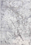 Ospel Modern Light Gray Area Rug