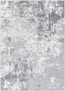 Osterbos Modern Light Gray Area Rug