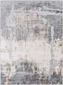 Overgeul Modern Light Gray Area Rug