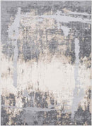 Overgeul Modern Light Gray Area Rug