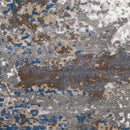 Raar Modern Blue Area Rug