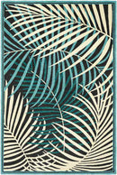 Sibbe Coastal Green Area Rug