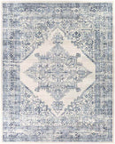 Ulvend Traditional Blue Area Rug