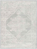 Ulvend Traditional Grey Area Rug