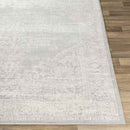Ulvend Traditional Grey Area Rug