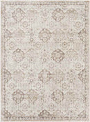 Viel Traditional Cream Area Rug