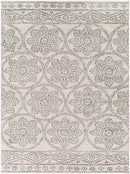 Voulwames Global Light Gray Area Rug