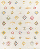 Linn Global Cream Area Rug