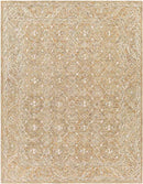Wieen Traditional Yellow Area Rug