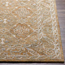 Wieen Traditional Yellow Area Rug