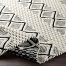 Worschach Global Black Area Rug