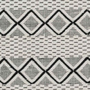 Worschach Global Black Area Rug