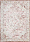 Bethlehem Traditional White Area Rug