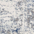 Leah Modern Dark Blue Area Rug