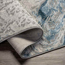 Eenrum Modern Teal Area Rug