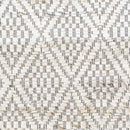 Ewer Modern White Area Rug