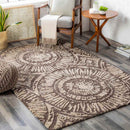 Geefsweer Modern Brown Area Rug