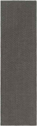 Hebrecht Modern Charcoal Area Rug