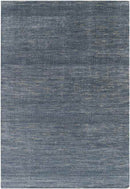Hefswal Modern Dark Blue Area Rug