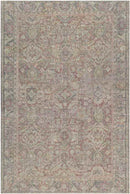 Hoogkerk Traditional Olive Area Rug
