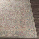 Hoogkerk Traditional Olive Area Rug