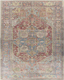 Klei Traditional Aqua Area Rug