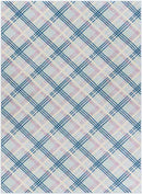 Leens Modern Blue Area Rug