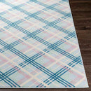 Leens Modern Blue Area Rug