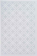 Opende Traditional White Area Rug
