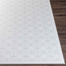Opende Traditional White Area Rug
