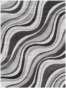 Uithuizen Modern Grey Area Rug