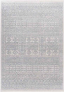 Acquoy Traditional Teal Area Rug