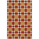 Rha Modern Tan Area Rug